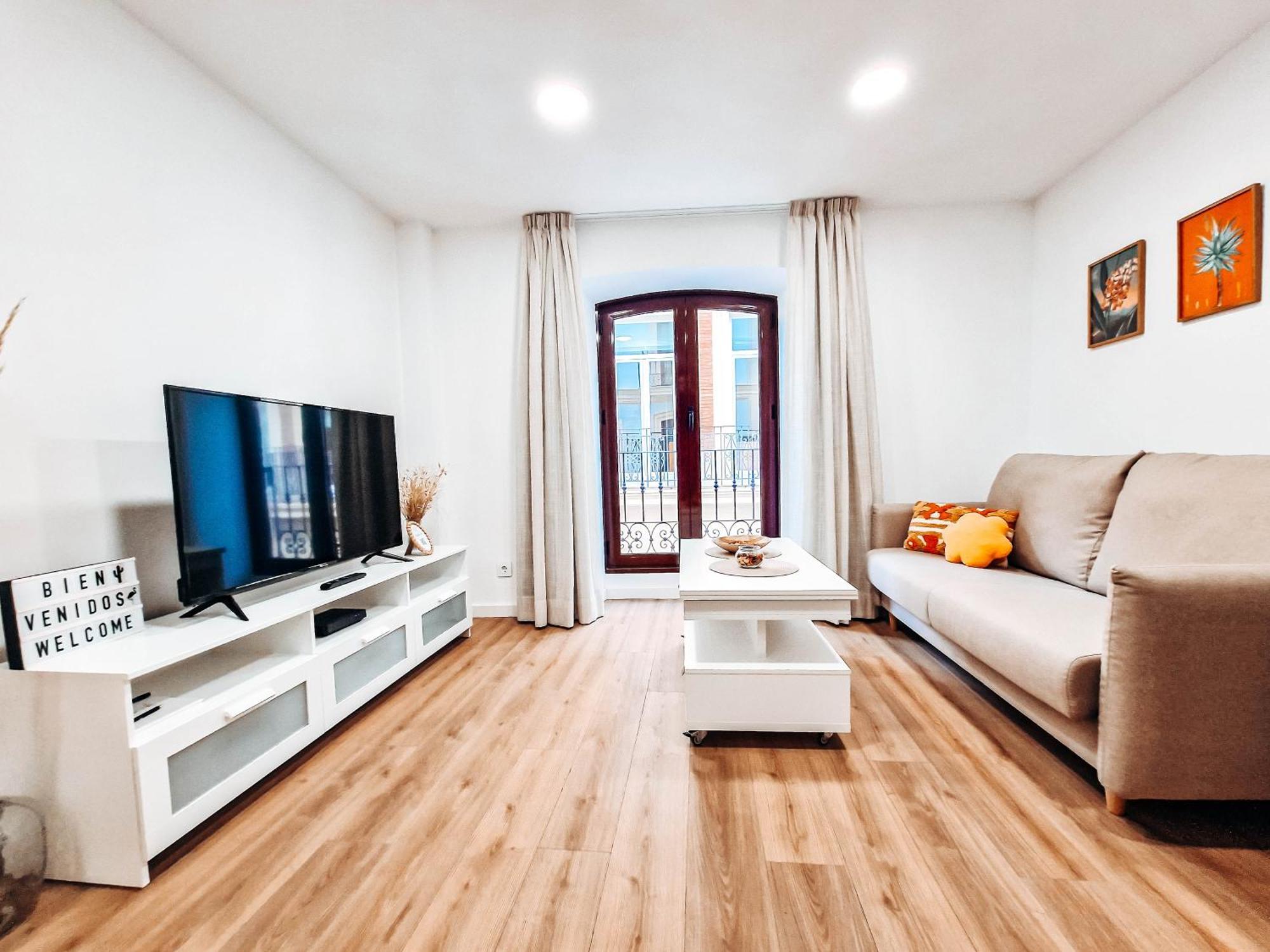 Apartamento Tiendas 8 Almeria Bagian luar foto